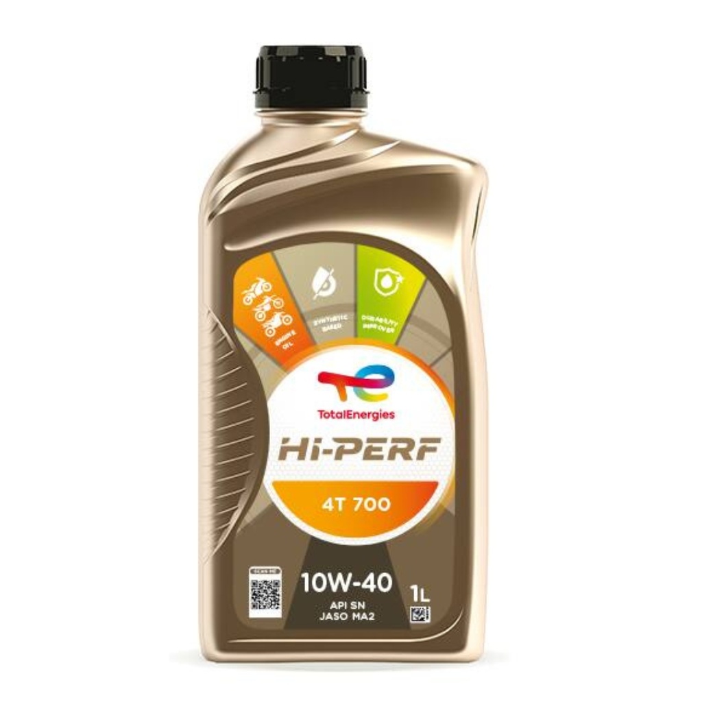 T.TOTAL HI-PERF 4T 700 10W40 - LITRO